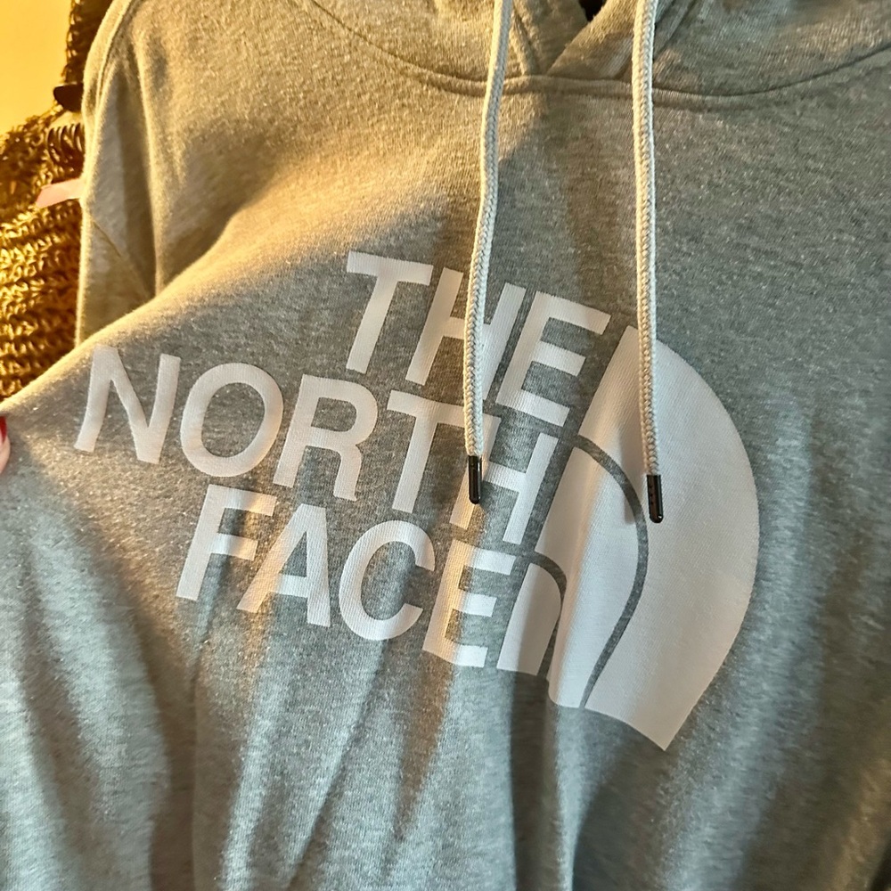 The North Face Light Gray Hoodie